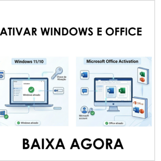 ativar windows e office